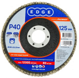 Круг лепестковый торцевой Edge 125мм*22,23мм*P40